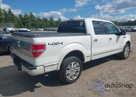 2014 Ford F-150 Platinum z USA, uszkodzony, nr VIN 1FTFW1ET5EFA65786